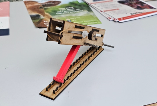 Réalisation de la catapulte LEGO